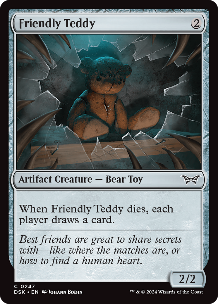 Friendly Teddy [Duskmourn: House of Horror] - Destination Retro