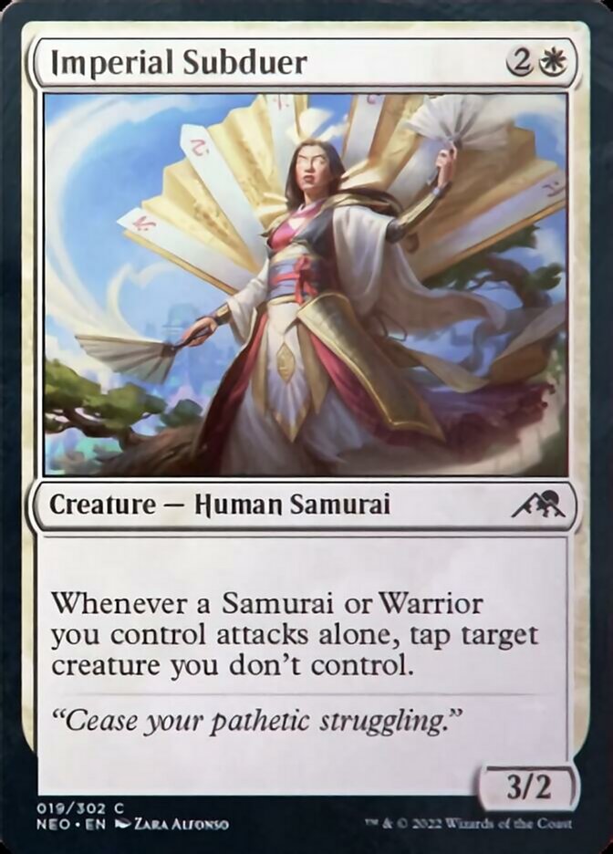 Imperial Subduer [Kamigawa: Neon Dynasty] - Destination Retro