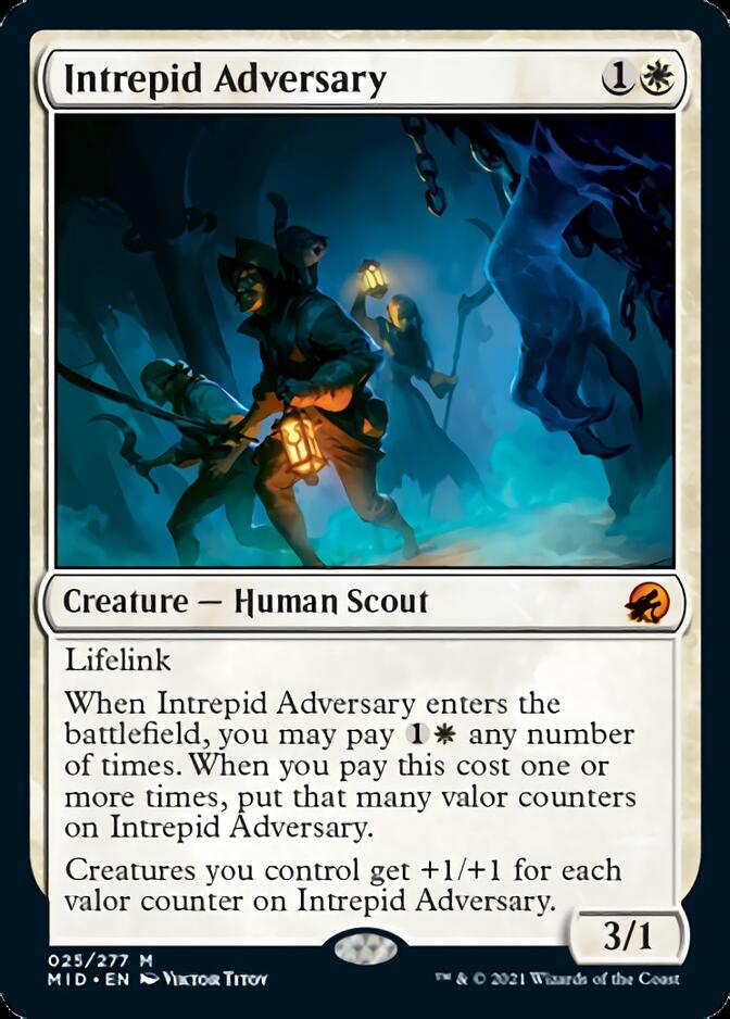 Intrepid Adversary [Innistrad: Midnight Hunt] - Destination Retro