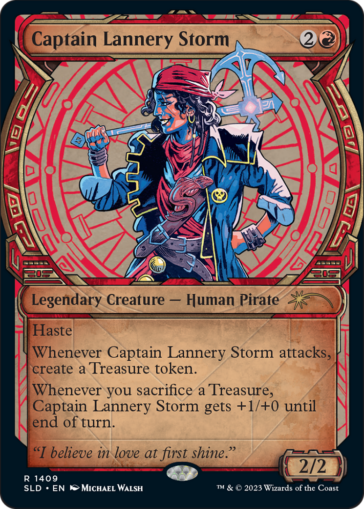 Captain Lannery Storm (Rainbow Foil) [Secret Lair Drop Series] - Destination Retro