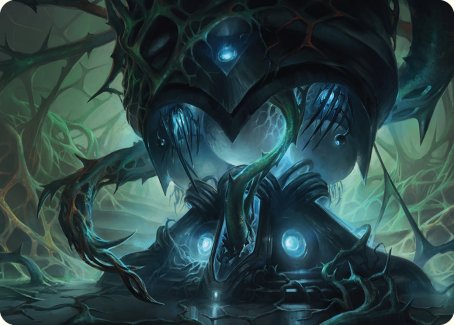 Expand the Sphere Art Card [Phyrexia: All Will Be One Art Series] - Destination Retro
