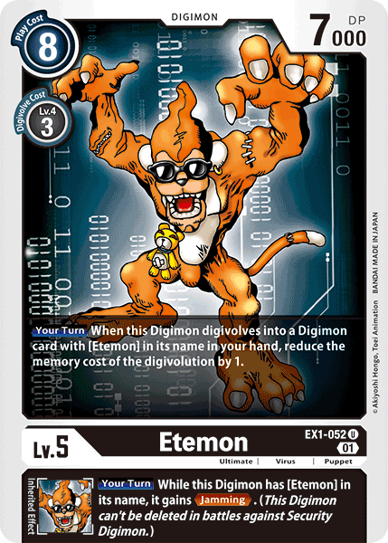 Etemon [EX1-052] [Classic Collection] - Destination Retro