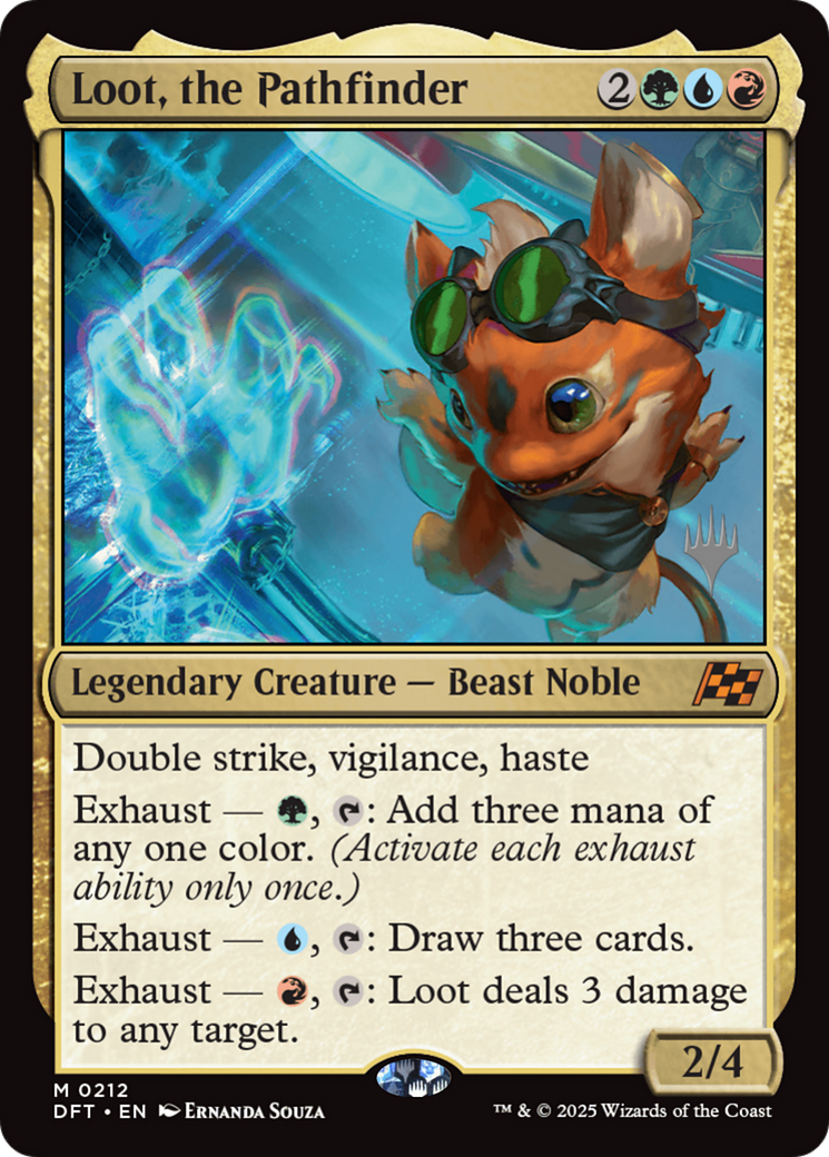 Loot, the Pathfinder (Promo Pack) [Aetherdrift Promos] - Destination Retro