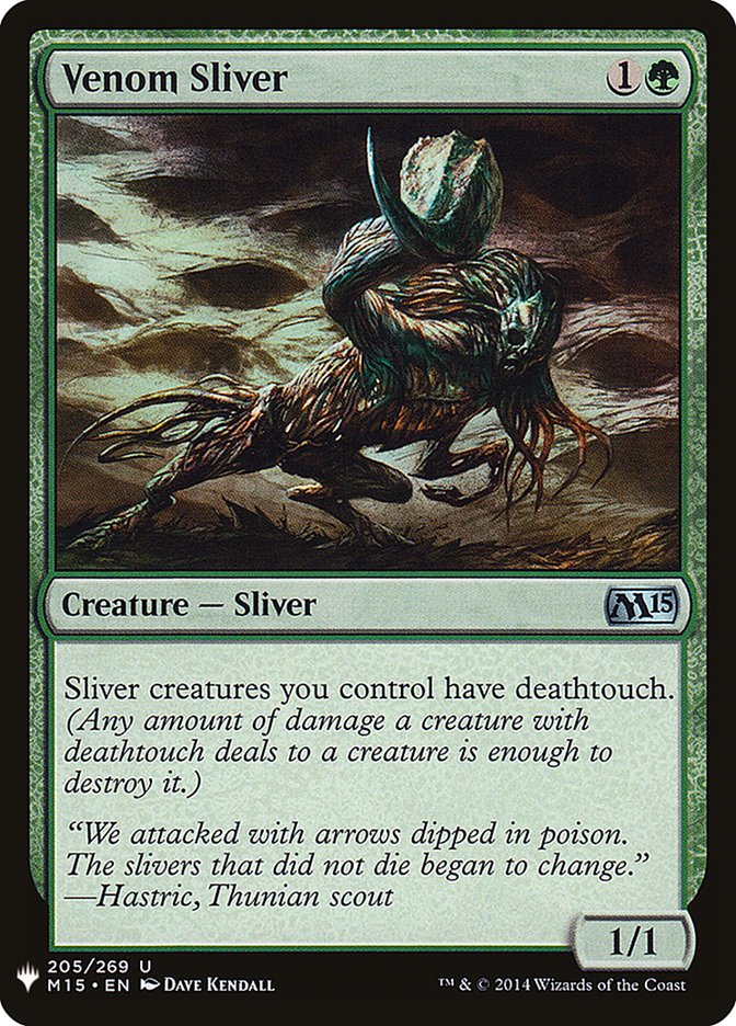 Venom Sliver [Mystery Booster] - Destination Retro