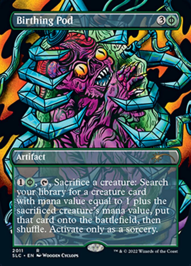 Birthing Pod (Borderless Alternate Art) [Secret Lair Countdown Kit] - Destination Retro