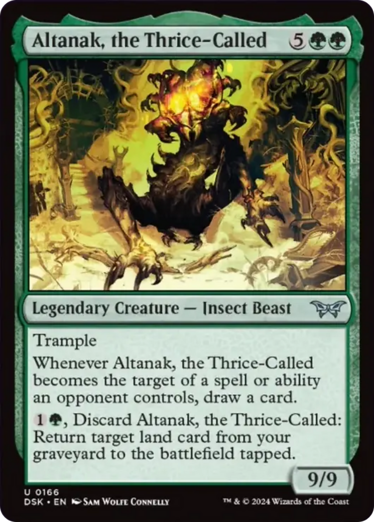 Altanak, the Thrice-Called [Duskmourn: House of Horror] - Destination Retro