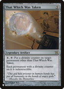 That Which Was Taken [The List] - Destination Retro