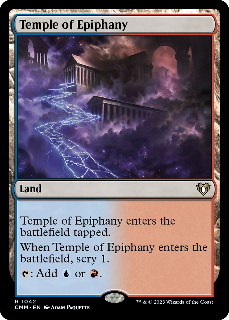 Temple of Epiphany [Commander Masters] - Destination Retro