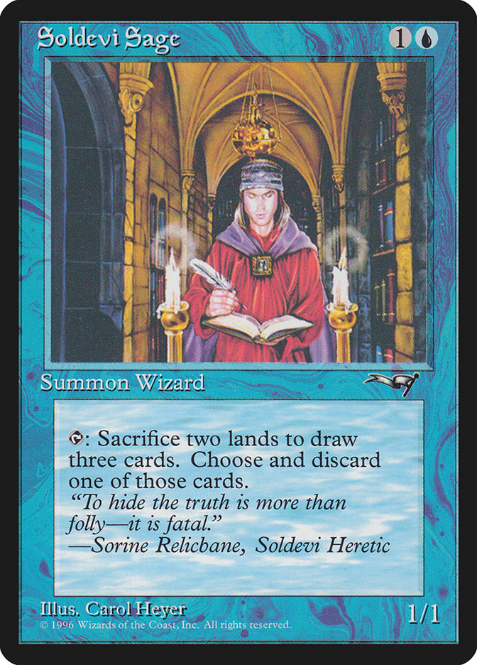 Soldevi Sage (Standing) [Alliances] - Destination Retro