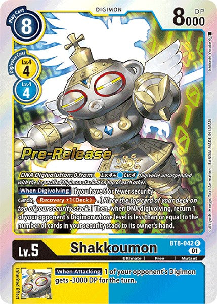Shakkoumon [BT8-042] [New Awakening Pre-Release Cards] - Destination Retro