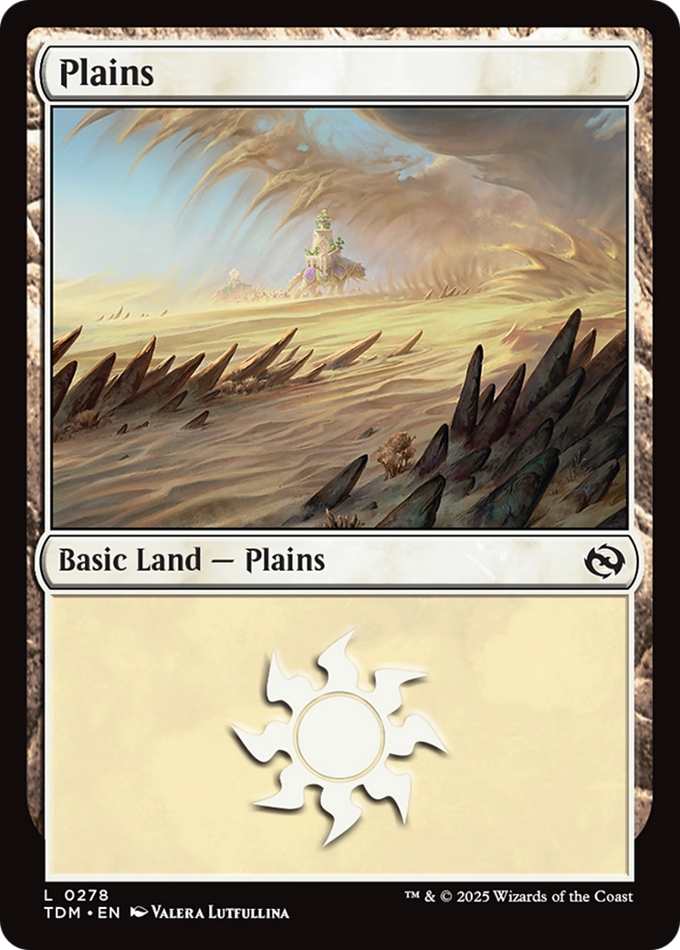 Plains (0278) [Tarkir: Dragonstorm] - Destination Retro
