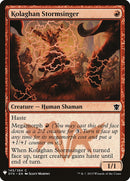 Kolaghan Stormsinger [Mystery Booster] - Destination Retro
