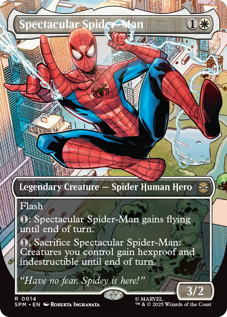 Spectacular Spider-Man (Borderless) [Marvel's Spider-Man] - Destination Retro