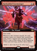 Redoubled Stormsinger (Extended Art) [Tarkir: Dragonstorm Commander] - Destination Retro