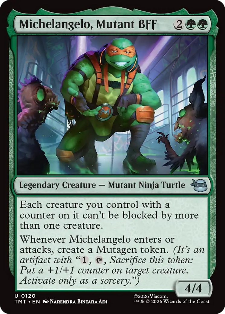 Michelangelo, Mutant BFF [Teenage Mutant Ninja Turtles] - Destination Retro