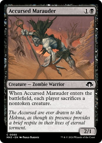 Accursed Marauder [Modern Horizons 3] - Destination Retro