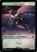 Mutant // Alien Insect Double-Sided Token [Doctor Who Tokens] - Destination Retro