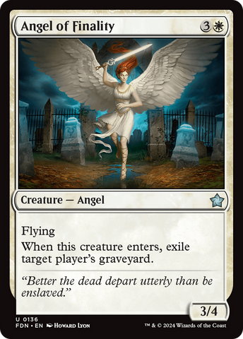 Angel of Finality [Foundations] - Destination Retro