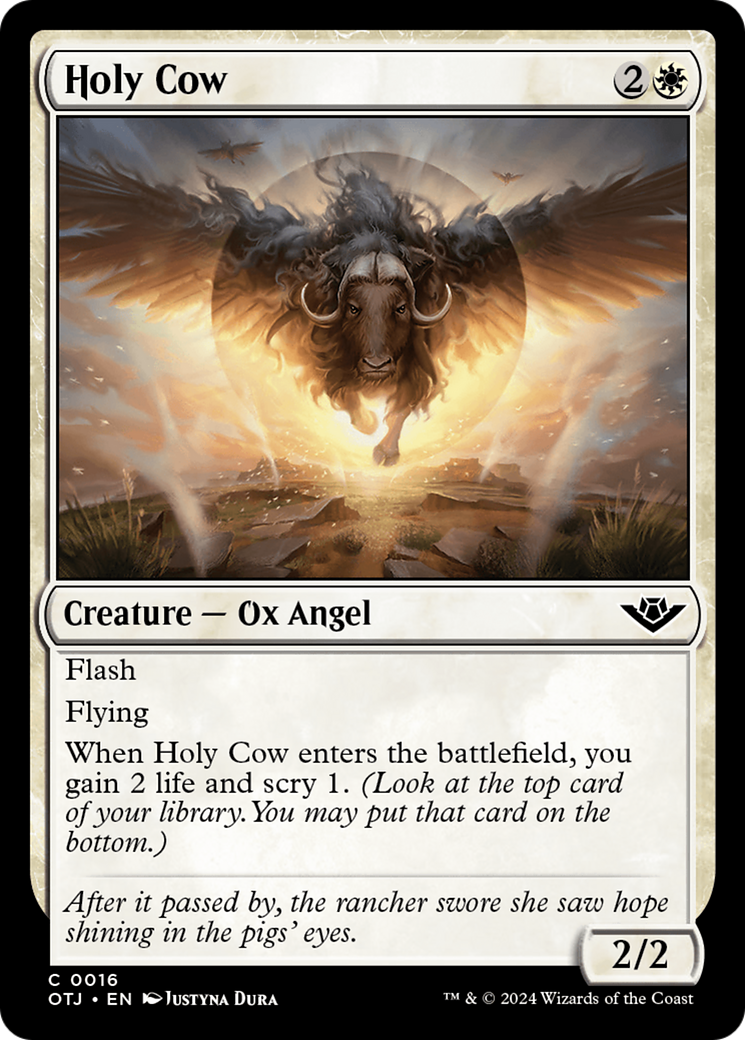 Holy Cow [Outlaws of Thunder Junction] - Destination Retro