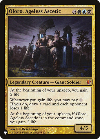 Oloro, Ageless Ascetic [The List] - Destination Retro