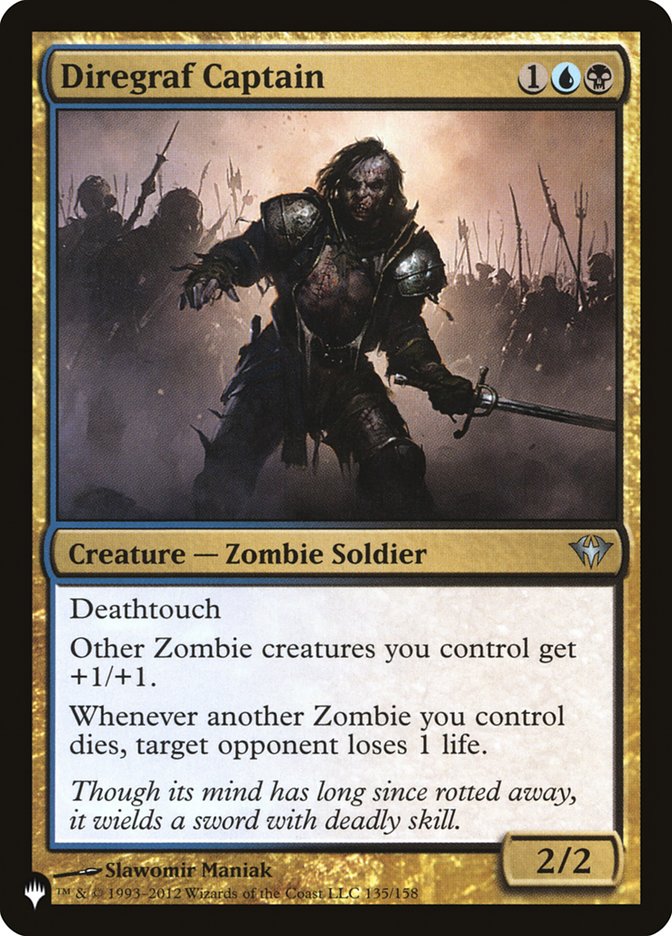 Diregraf Captain [The List] - Destination Retro