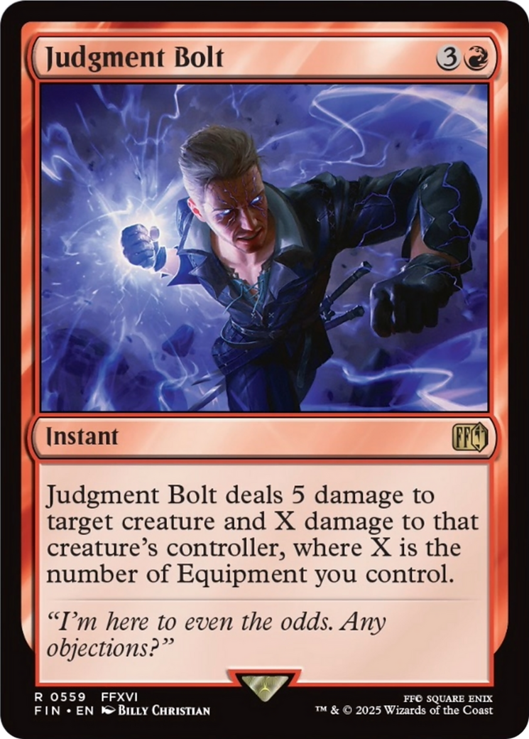 Judgment Bolt [FINAL FANTASY] - Destination Retro