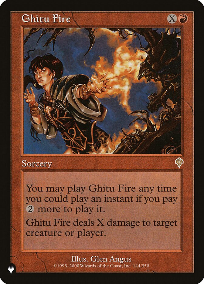 Ghitu Fire [The List] - Destination Retro