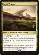 Savai Triome (Promo Pack) [Ikoria: Lair of Behemoths Promos] - Destination Retro