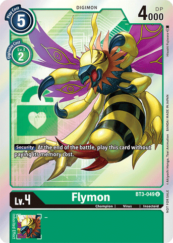 Flymon [BT3-049] (Buy-A-Box Promo) [Release Special Booster Ver.1.5 Promos] - Destination Retro