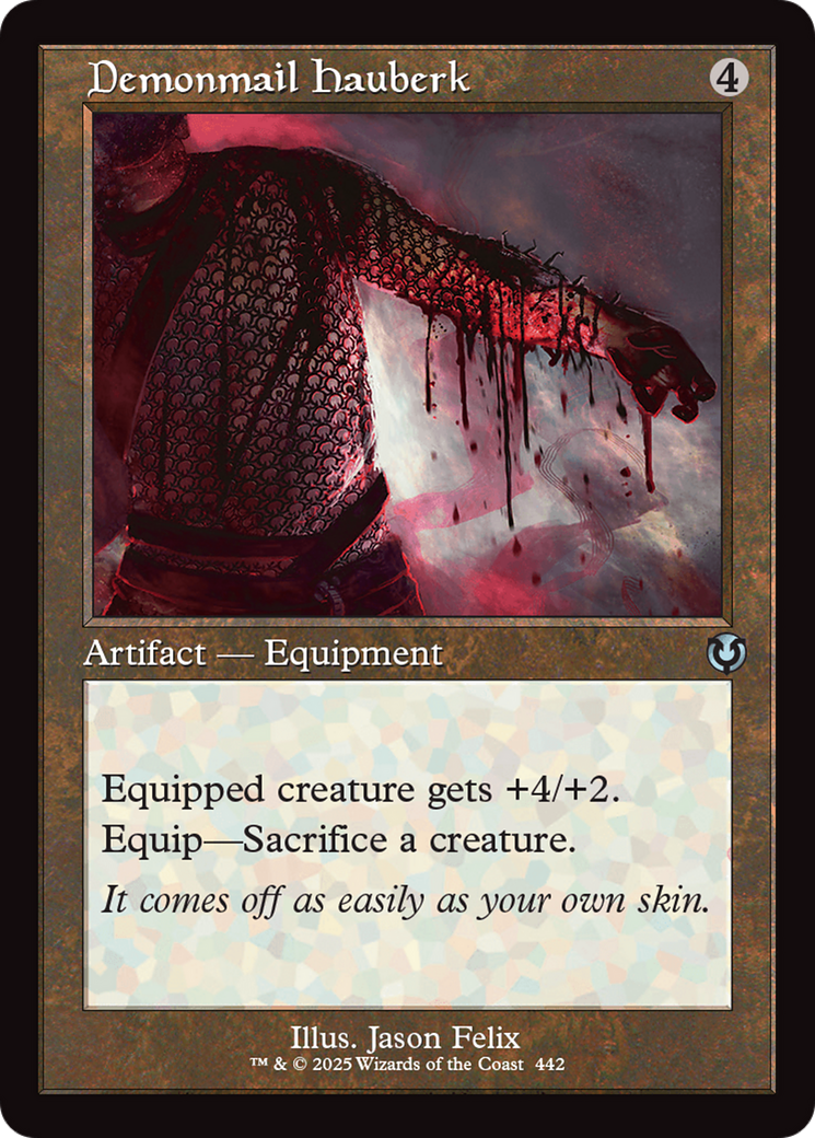 Demonmail Hauberk (Retro Frame) [Innistrad Remastered] - Destination Retro