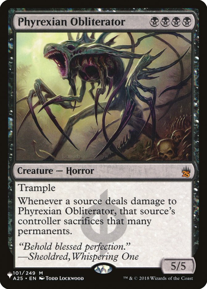 Phyrexian Obliterator [The List] - Destination Retro