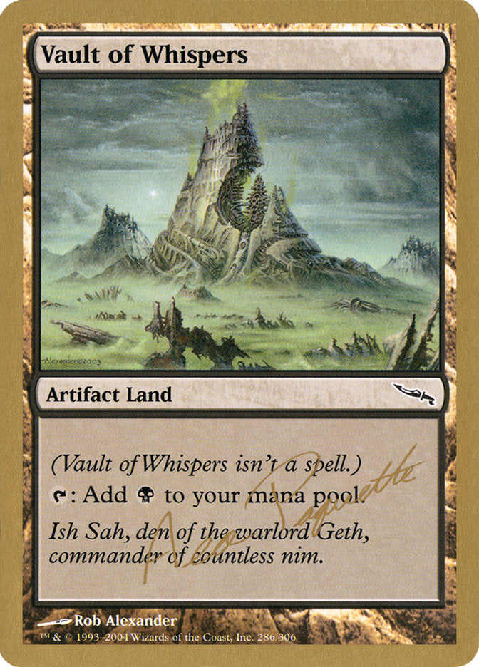 Vault of Whispers (Aeo Paquette) [World Championship Decks 2004] - Destination Retro