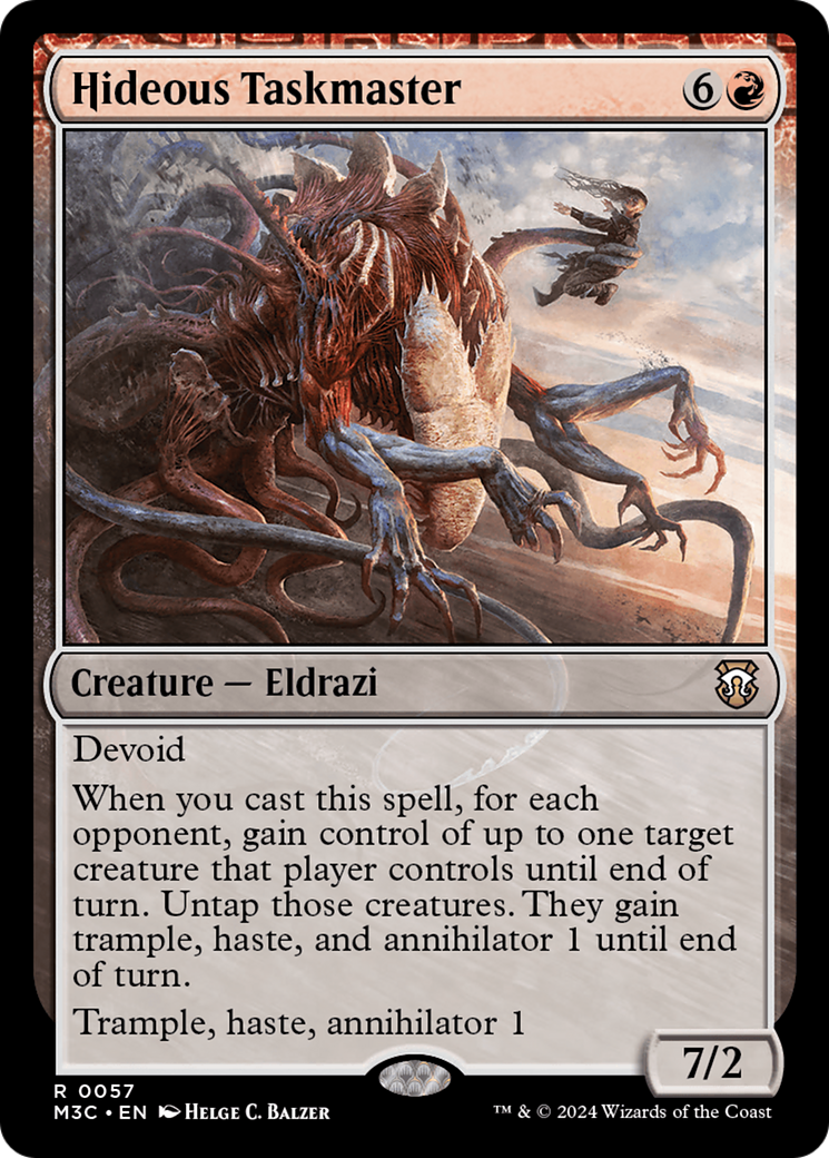 Hideous Taskmaster [Modern Horizons 3 Commander] - Destination Retro