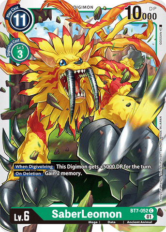 SaberLeomon [BT7-052] [Next Adventure] - Destination Retro