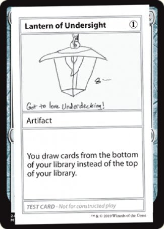 Lantern of Undersight (2021 Edition) [Mystery Booster Playtest Cards] - Destination Retro