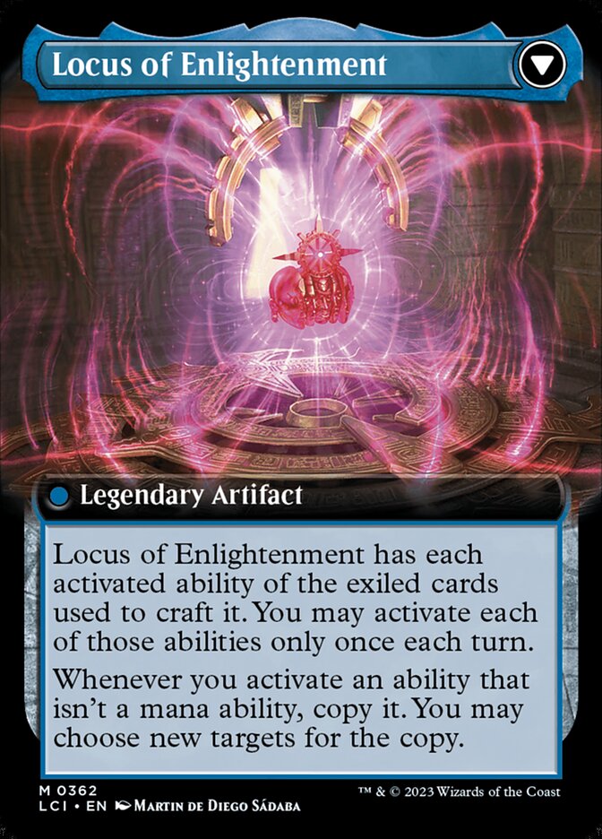 The Enigma Jewel // Locus of Enlightenment (Extended Art) [The Lost Caverns of Ixalan] - Destination Retro