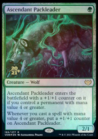 Ascendant Packleader [Innistrad: Crimson Vow Prerelease Promos] - Destination Retro