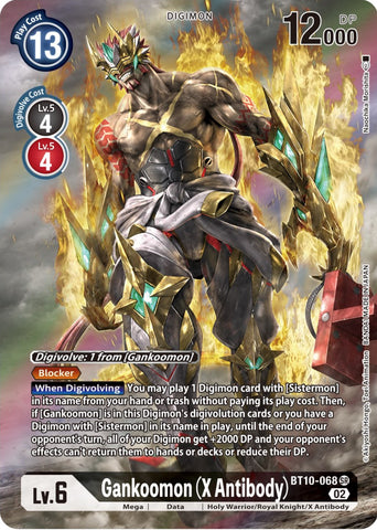 Gankoomon (X Antibody) [BT10-068] (Alternate Art) [Xros Encounter] - Destination Retro