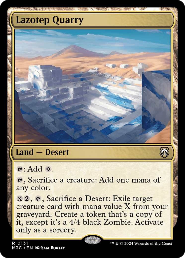 Lazotep Quarry (Extended Art) [Modern Horizons 3 Commander] - Destination Retro