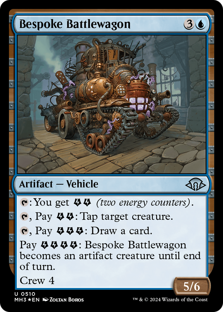 Bespoke Battlewagon (Ripple Foil) [Modern Horizons 3] - Destination Retro