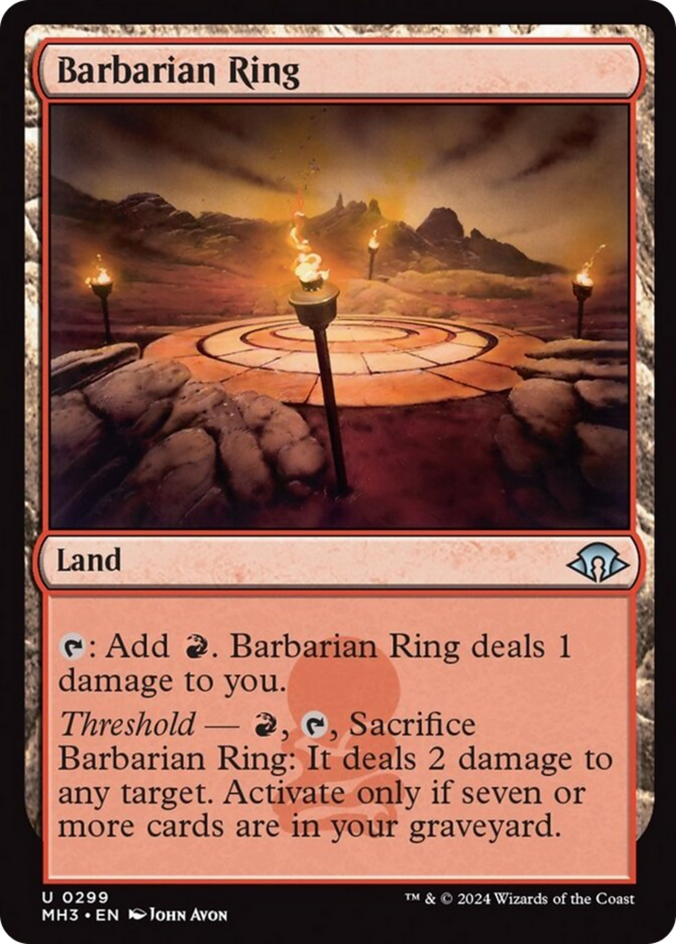 Barbarian Ring [Modern Horizons 3] - Destination Retro