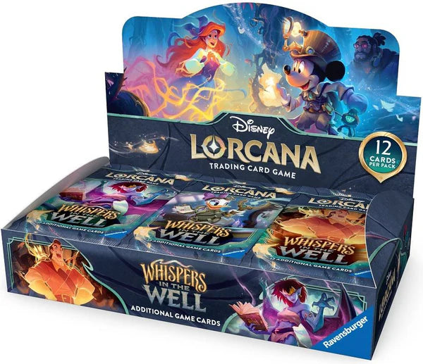 Disney Lorcana: Whispers in the Well - Booster Box (Available November 7) - Destination Retro