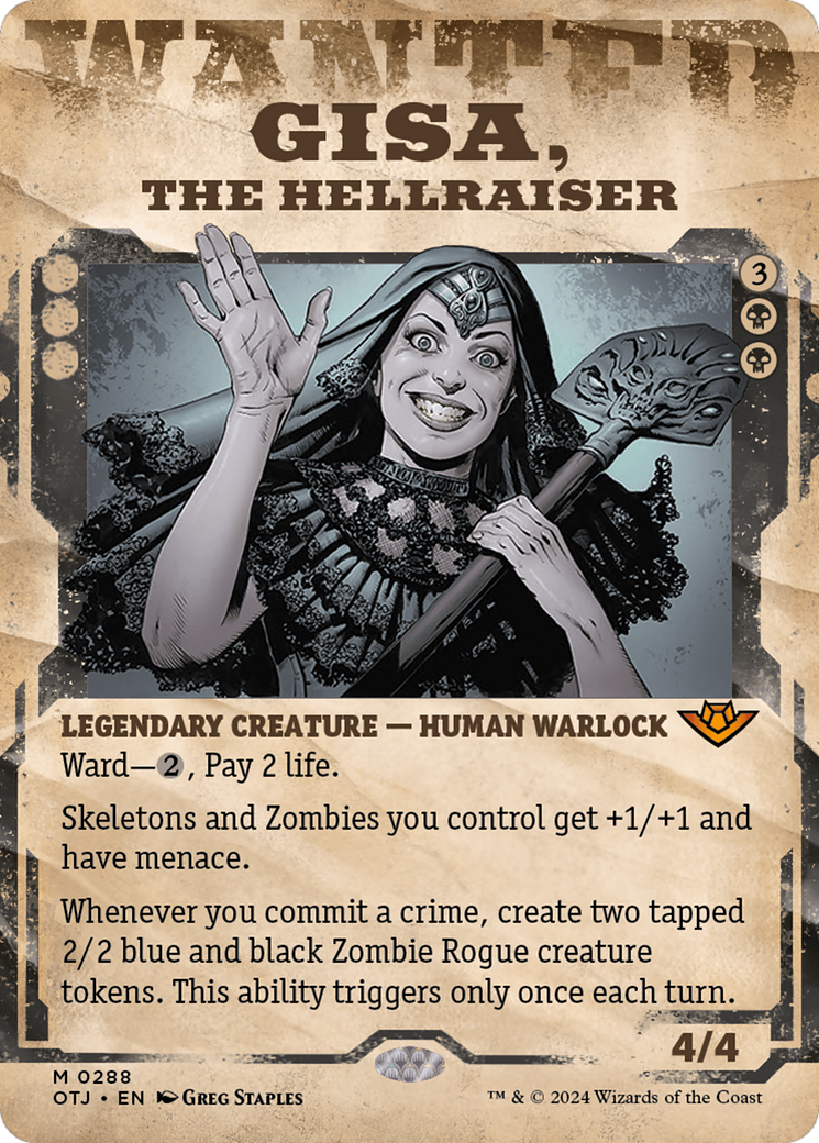 Gisa, the Hellraiser (Showcase) [Outlaws of Thunder Junction] - Destination Retro