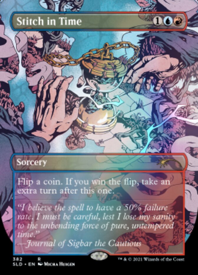 Stitch in Time // Stitch in Time (Borderless) [Secret Lair Drop Series] - Destination Retro