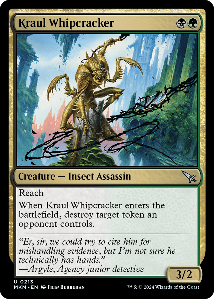 Kraul Whipcracker (Black) [Murders at Karlov Manor] - Destination Retro