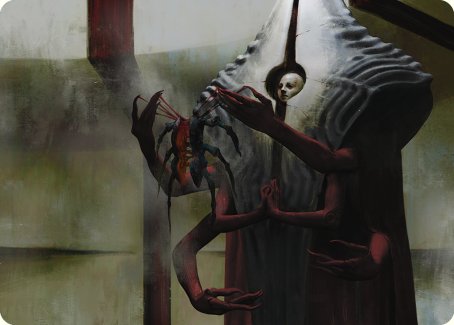Vivisection Evangelist Art Card [Phyrexia: All Will Be One Art Series] - Destination Retro