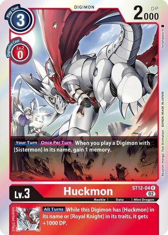 Huckmon [ST12-04] [Starter Deck: Jesmon] - Destination Retro