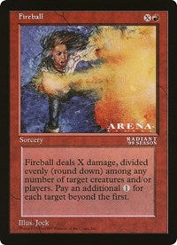 Fireball (Oversized) [Oversize Cards] - Destination Retro
