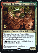 Anzrag, the Quake-Mole [Murders at Karlov Manor Prerelease Promos] - Destination Retro