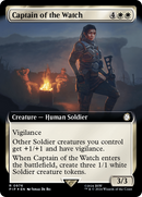 Captain of the Watch (Extended Art) (Surge Foil) [Fallout] - Destination Retro